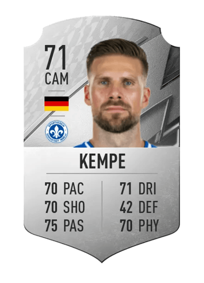 Tobias Kempe Rare 71 OVR