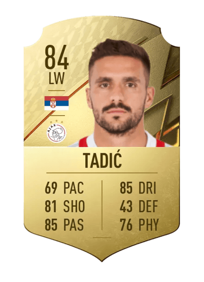 Dušan Tadić Rare 84 OVR