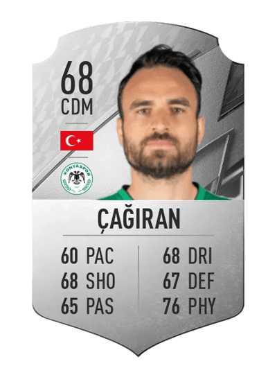 Musa Çağıran Rare 68 OVR