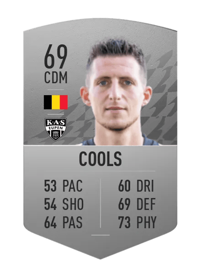 Jens Cools Common 69 OVR