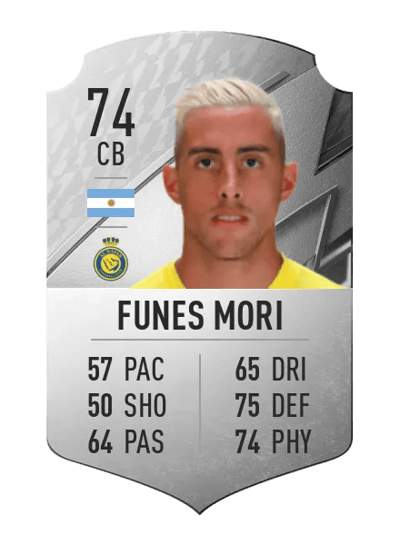 Ramiro Funes Mori Rare 74 OVR
