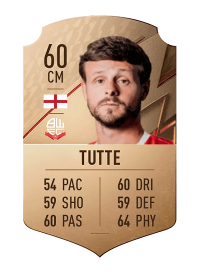 Andrew Tutte Rare 60 OVR