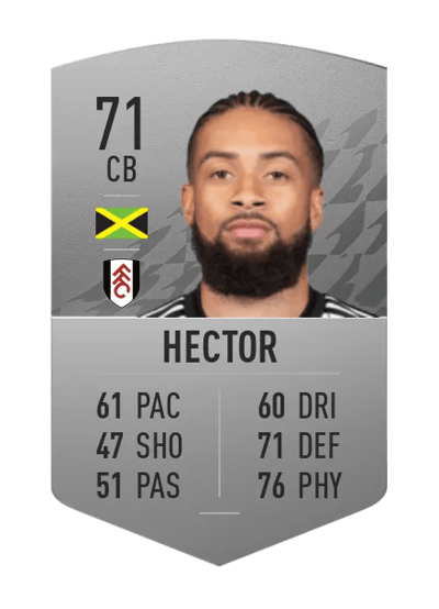 Michael Hector Common 71 OVR