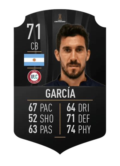 Santiago García CONMEBOL LIBERTADORES 71 OVR
