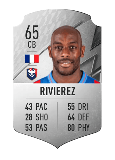 Jonathan Rivierez Rare 65 OVR
