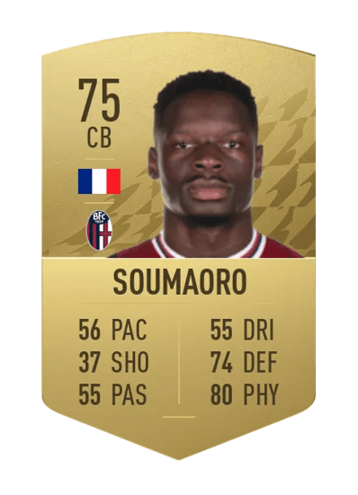 Adama Soumaoro Common 75 OVR
