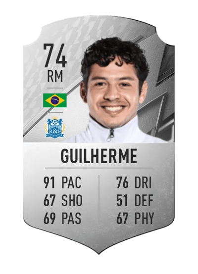 Guilherme Rare 74 OVR