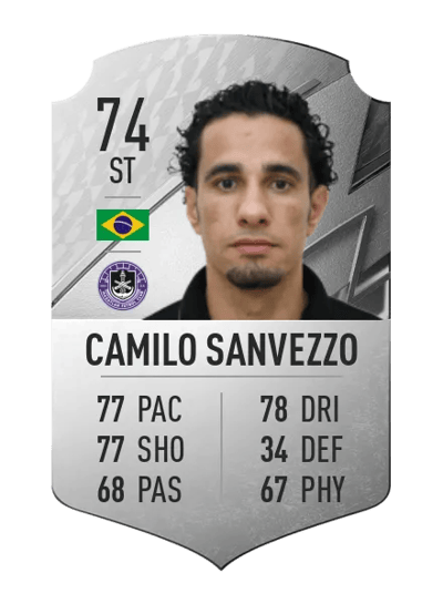 Camilo Sanvezzo Rare 74 OVR