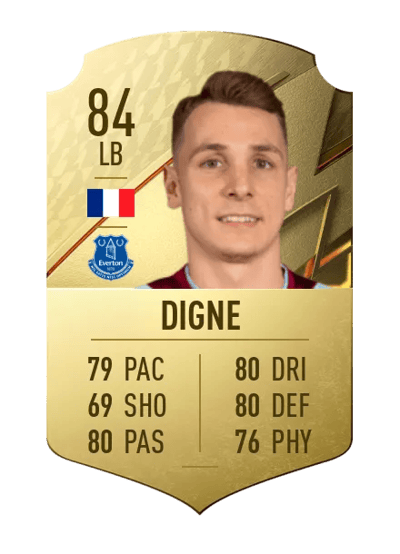 Lucas Digne Rare 84 OVR