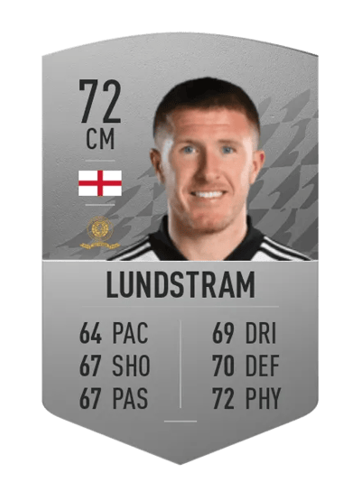 John Lundstram Common 72 OVR