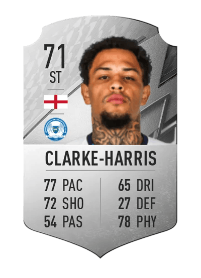 Jonson Clarke-Harris Rare 71 OVR