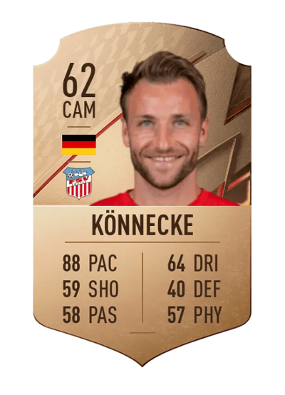 Mike Könnecke Rare 62 OVR