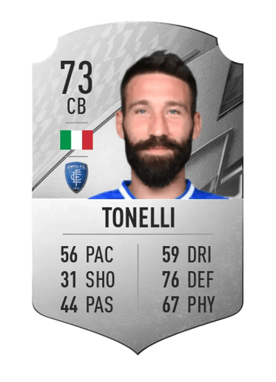 Lorenzo Tonelli Rare 73 OVR