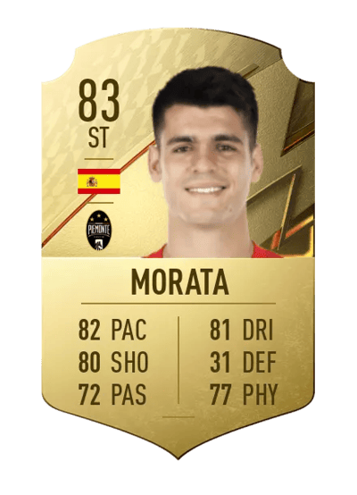 Morata Rare 83 OVR