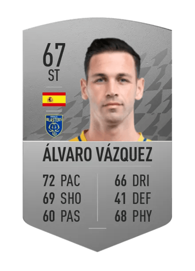 Álvaro Vázquez Common 67 OVR