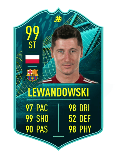 Robert Lewandowski PLAYER MOMENTS 99 OVR