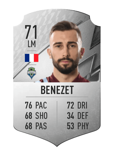 Nicolas Benezet Rare 71 OVR
