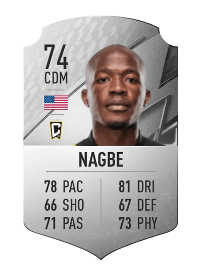 Darlington Nagbe Rare 74 OVR