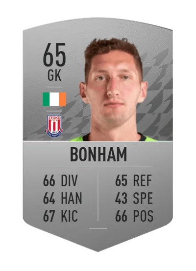 Jack Bonham Common 65 OVR