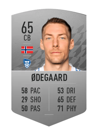 Magnar Ødegaard Common 65 OVR