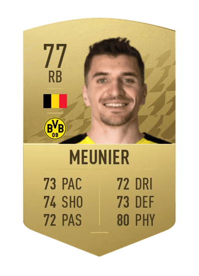 Thomas Meunier Common 77 OVR
