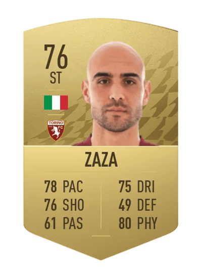 Simone Zaza Common 76 OVR