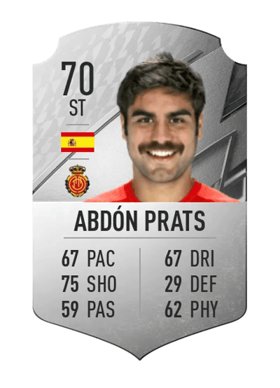 Abdón Prats Rare 70 OVR
