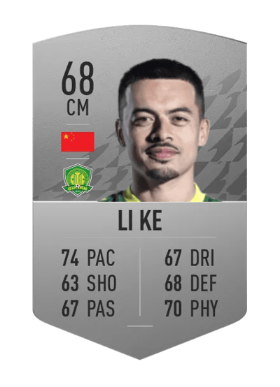 Li Ke Common 68 OVR