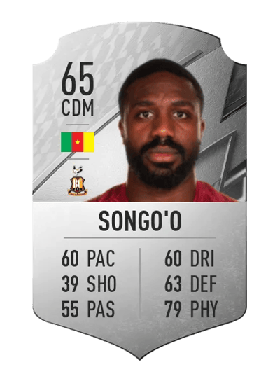 Yann Songo'o Rare 65 OVR