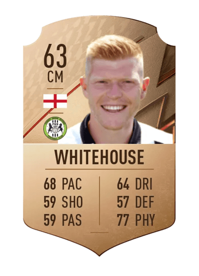 Elliott Whitehouse Rare 63 OVR