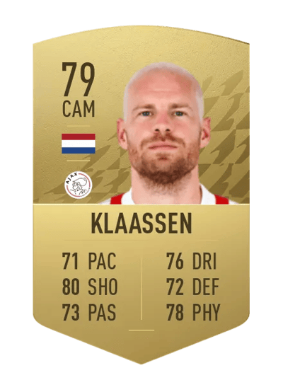Davy Klaassen Common 79 OVR