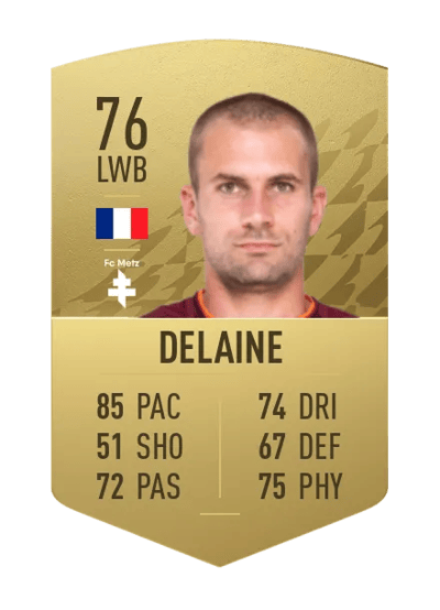Thomas Delaine Common 76 OVR