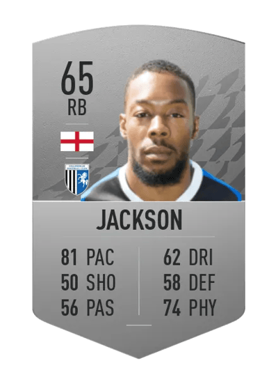 Ryan Jackson Common 65 OVR