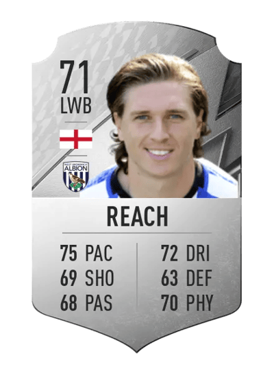 Adam Reach Rare 71 OVR