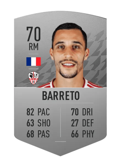 Michaël Barreto Common 70 OVR