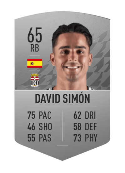 David Simón Common 65 OVR
