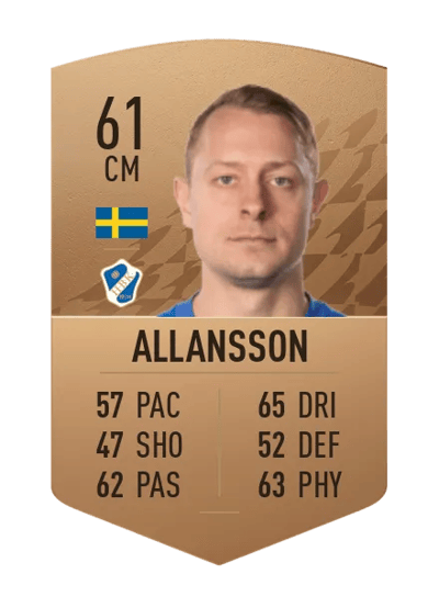 Joel Allansson Common 61 OVR