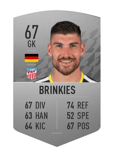 Johannes Brinkies Common 67 OVR