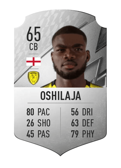 Deji Oshilaja Rare 65 OVR