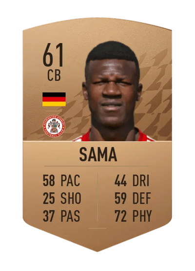 Stephen Sama Common 61 OVR