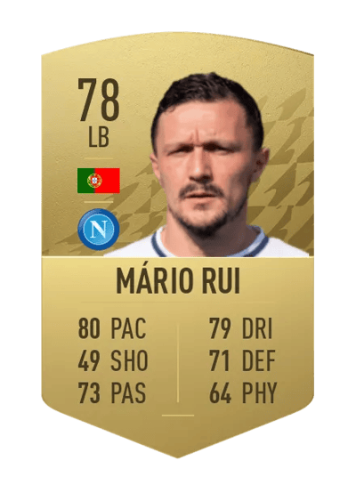Mário Rui Common 78 OVR