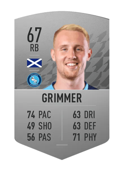 Jack Grimmer Common 67 OVR