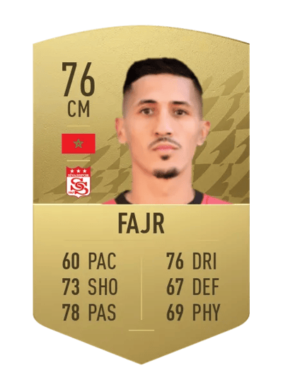 Fayçal Fajr Common 76 OVR