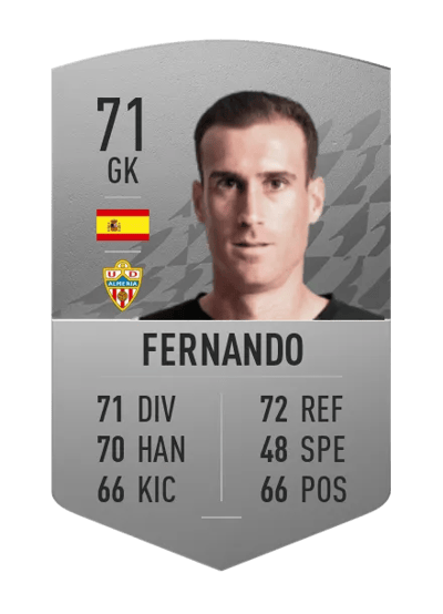 Fernando Common 71 OVR
