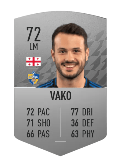 Vako Common 72 OVR