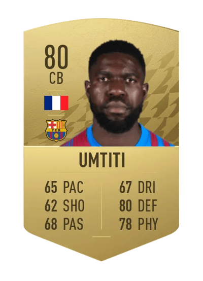 Samuel Umtiti Common 80 OVR