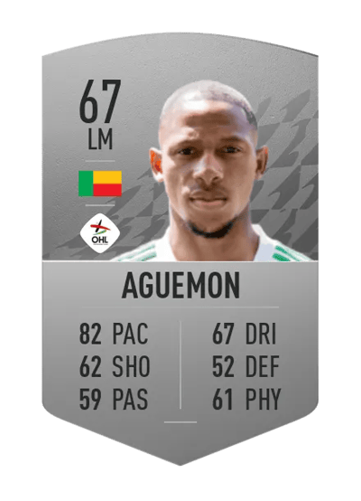 Yannick Aguemon Common 67 OVR