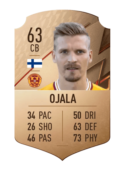 Juhani Ojala Rare 63 OVR