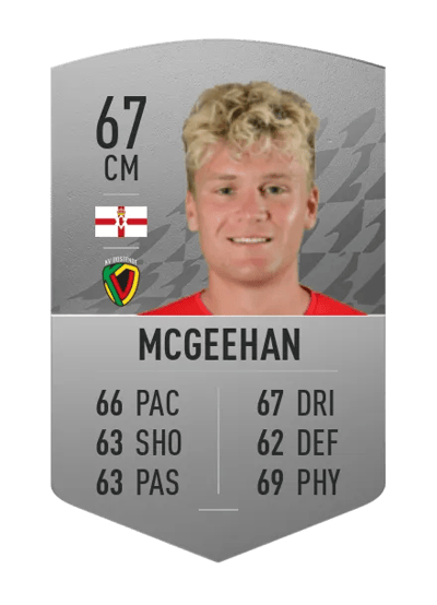 Cameron McGeehan Common 67 OVR
