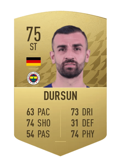 Serdar Dursun Common 75 OVR